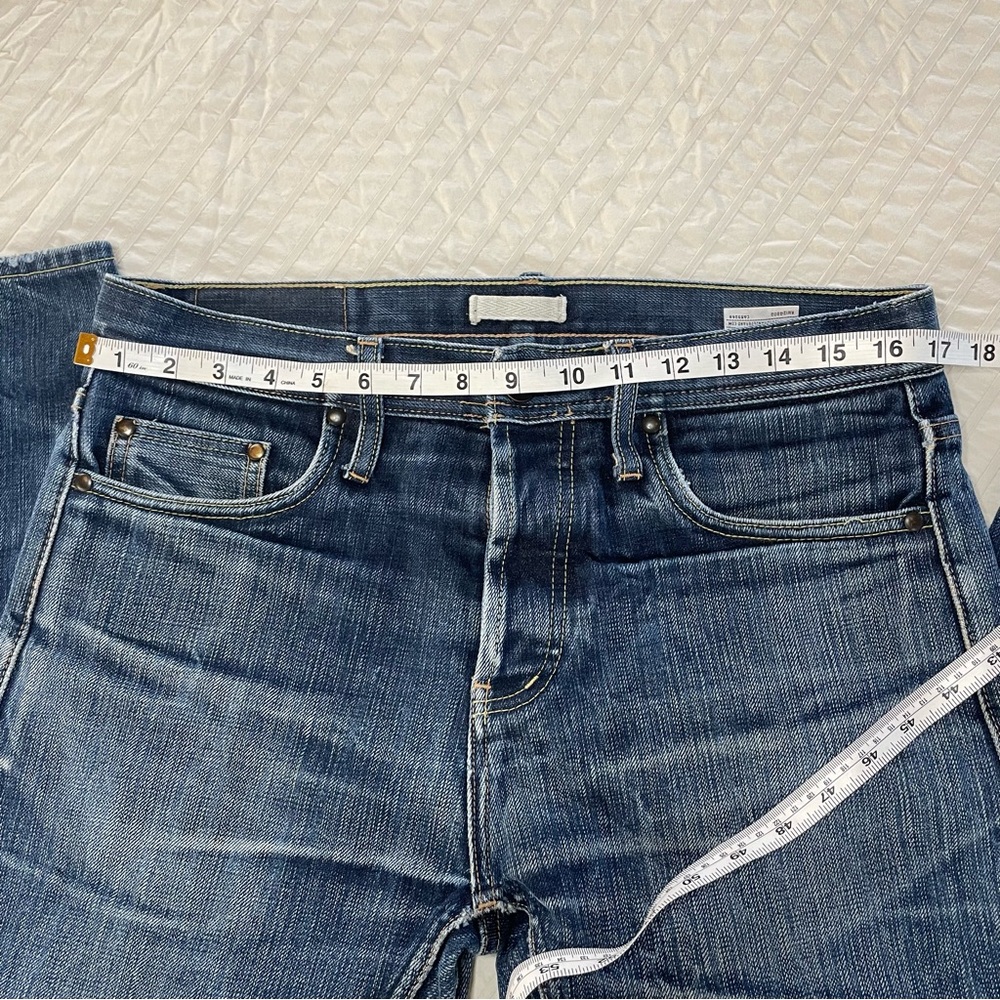 The Unbranded Brand UB269 18oz Indigo Slub Selvedge Jeans - Tapered Fit -Size 32 - Picture 6 of 12